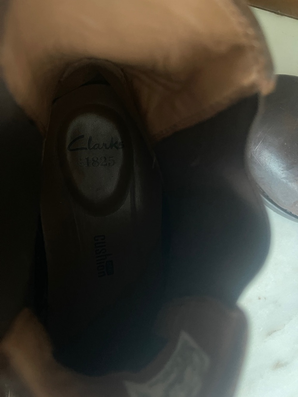 Clarks Men's Brown Leather Chukka Boots - Picture 2 of 3